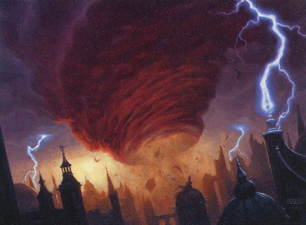 Fenda Ciclônica | Arte de Chris Rahn